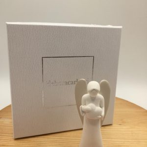 Bomboniera Angelo Custode 4x8,5 Deboracarlucci Battesimo Comunione Cresima