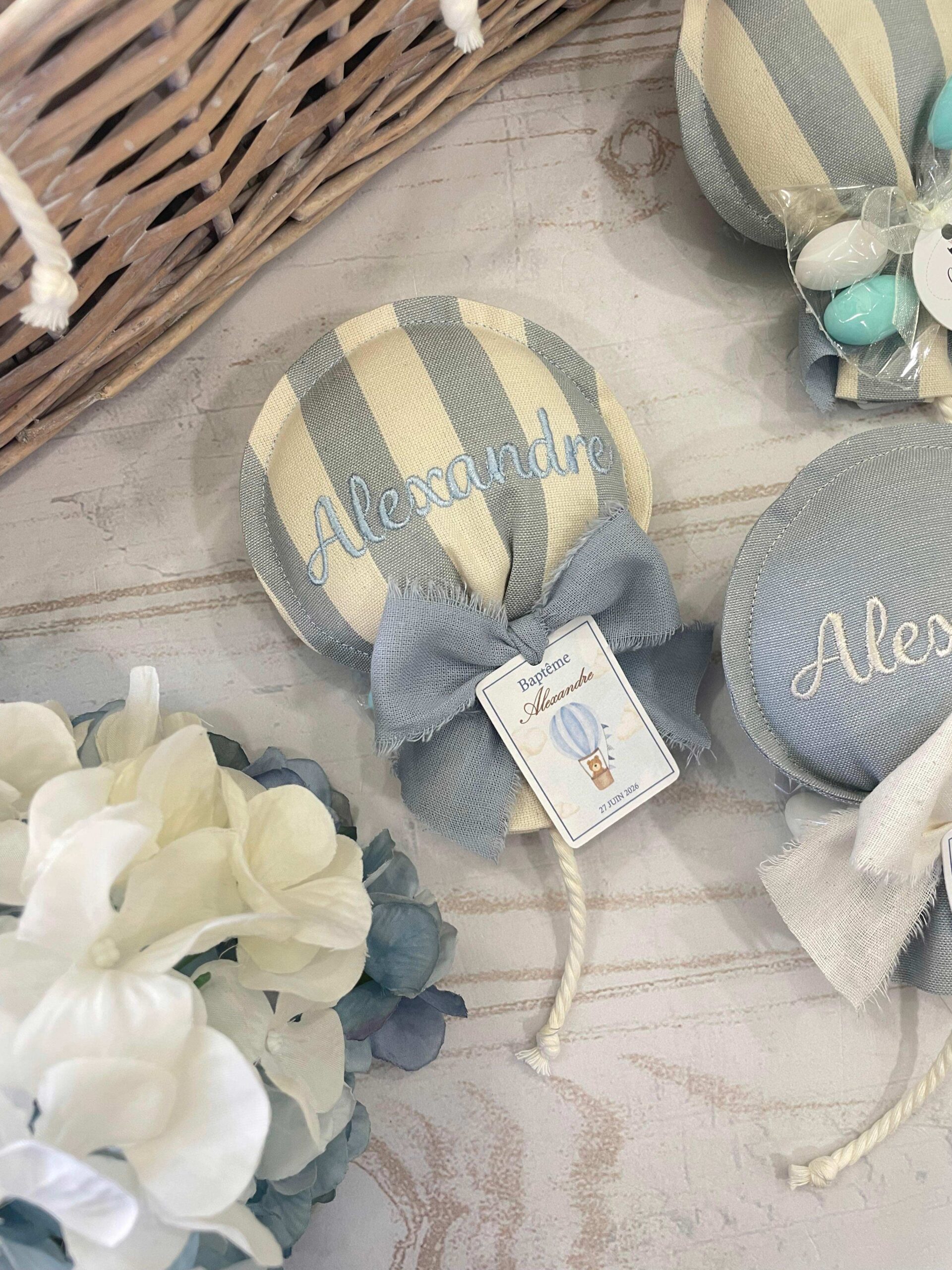 Sacchetto Sartoriale Palloncino Nuvola e Panna con Tag Personalizzato - immagine 65