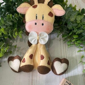 Giraffa in Pannolenci