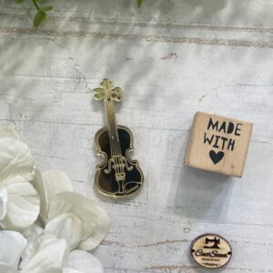 Calamita Violino in Plexiglass Personalizzata Taglio Laser