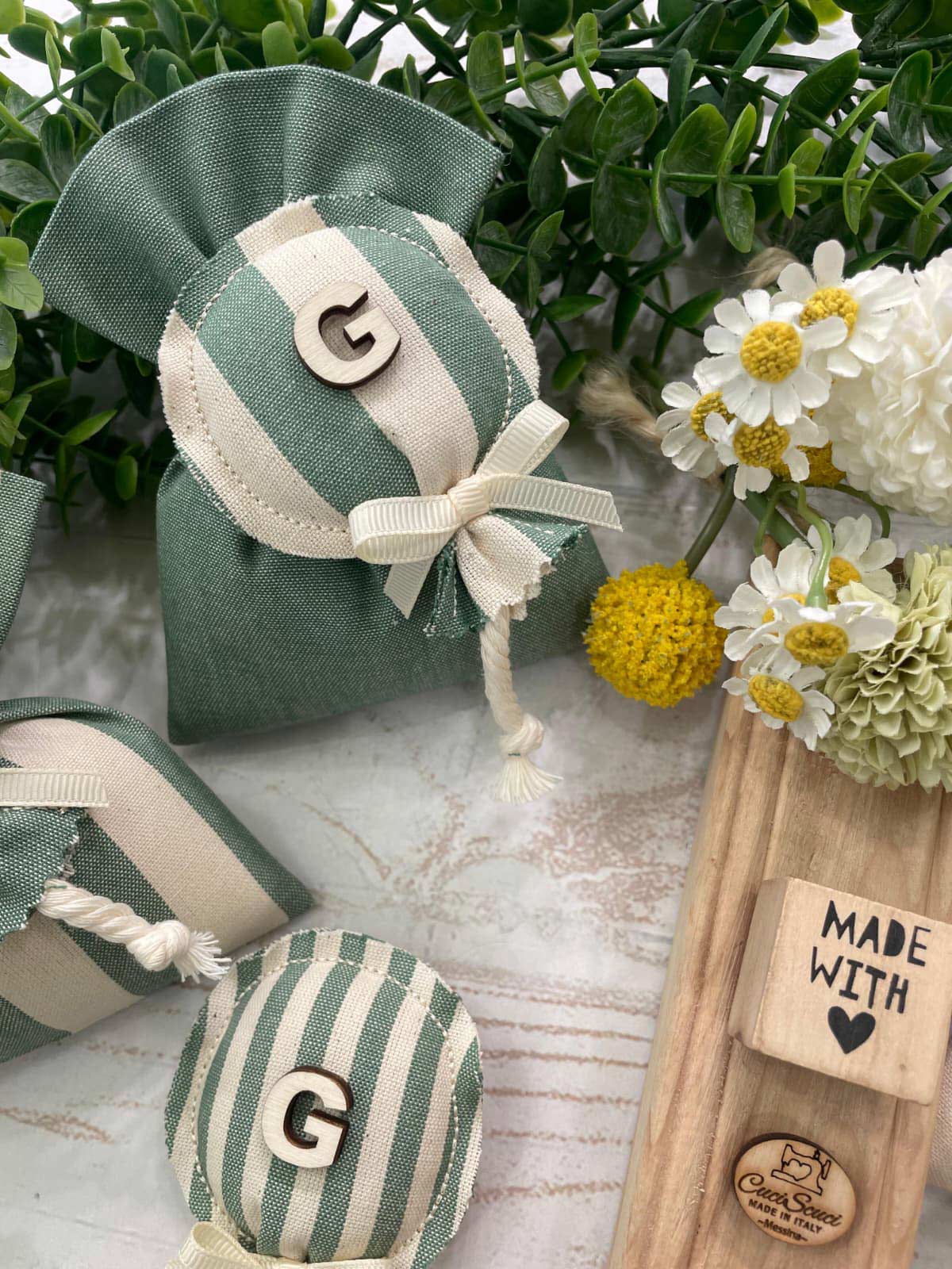 Sacchetto Sartoriale Colore a Scelta con Mini Palloncino - immagine 6