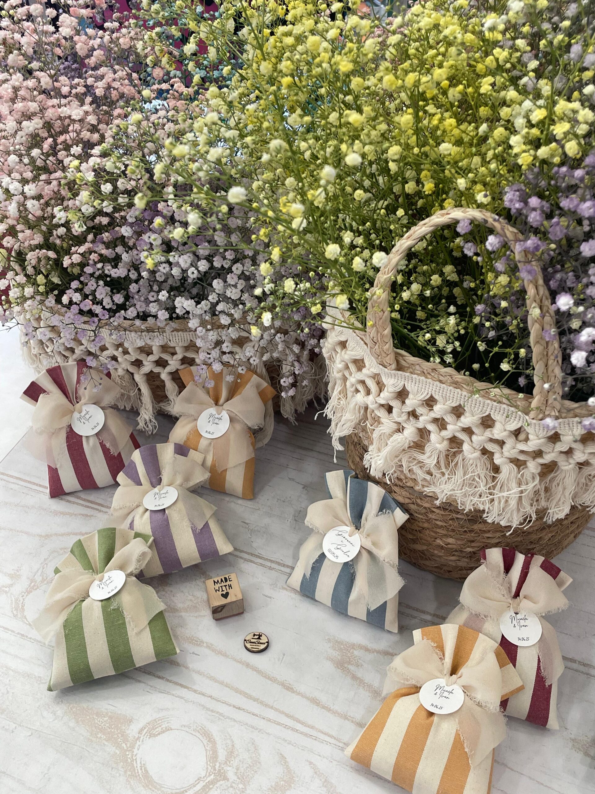 Sacchetto Sartoriale Colori Assortiti con Tag Personalizzato - immagine 7