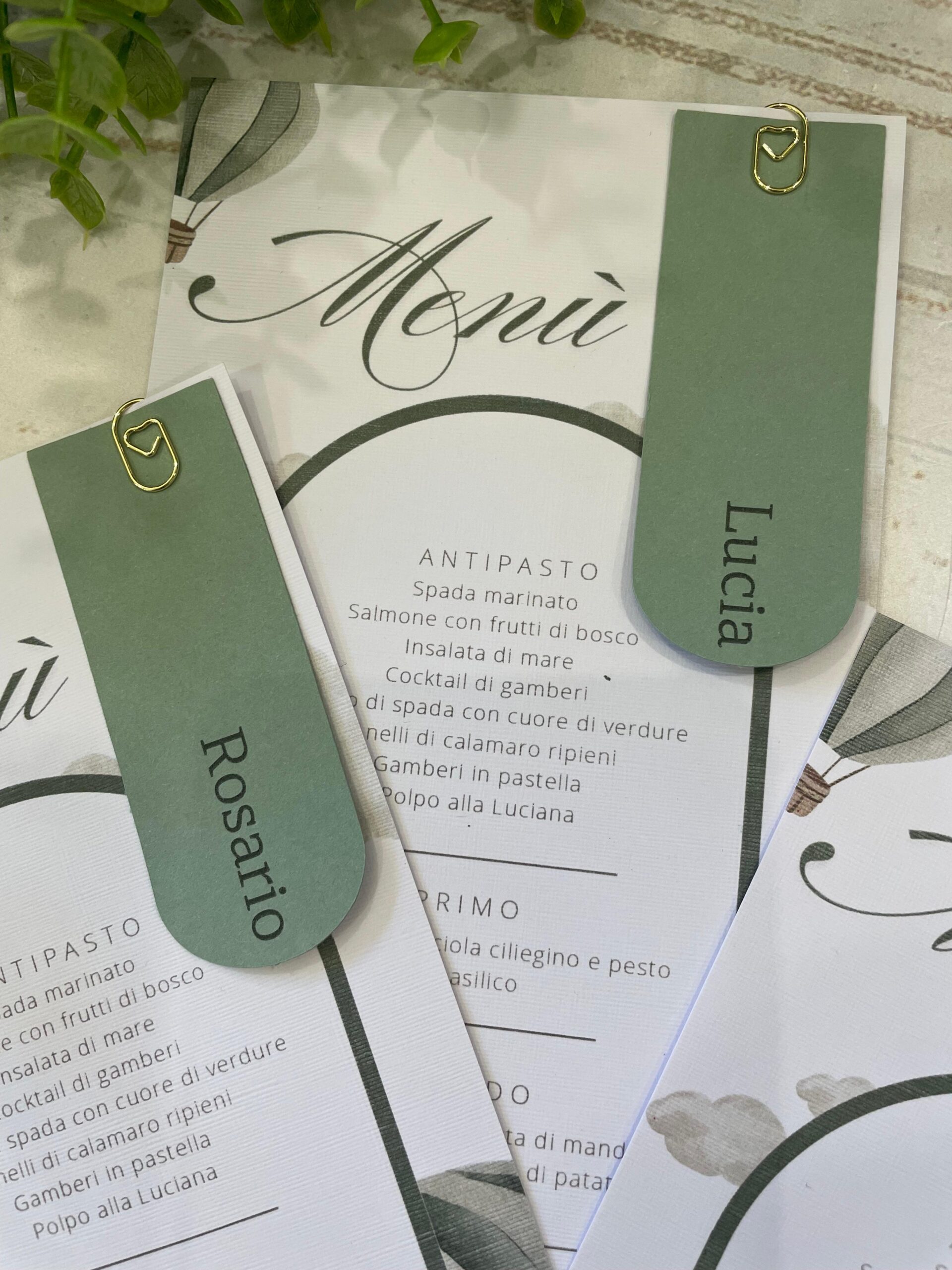 Menu Personalizzato con Nome - immagine 2