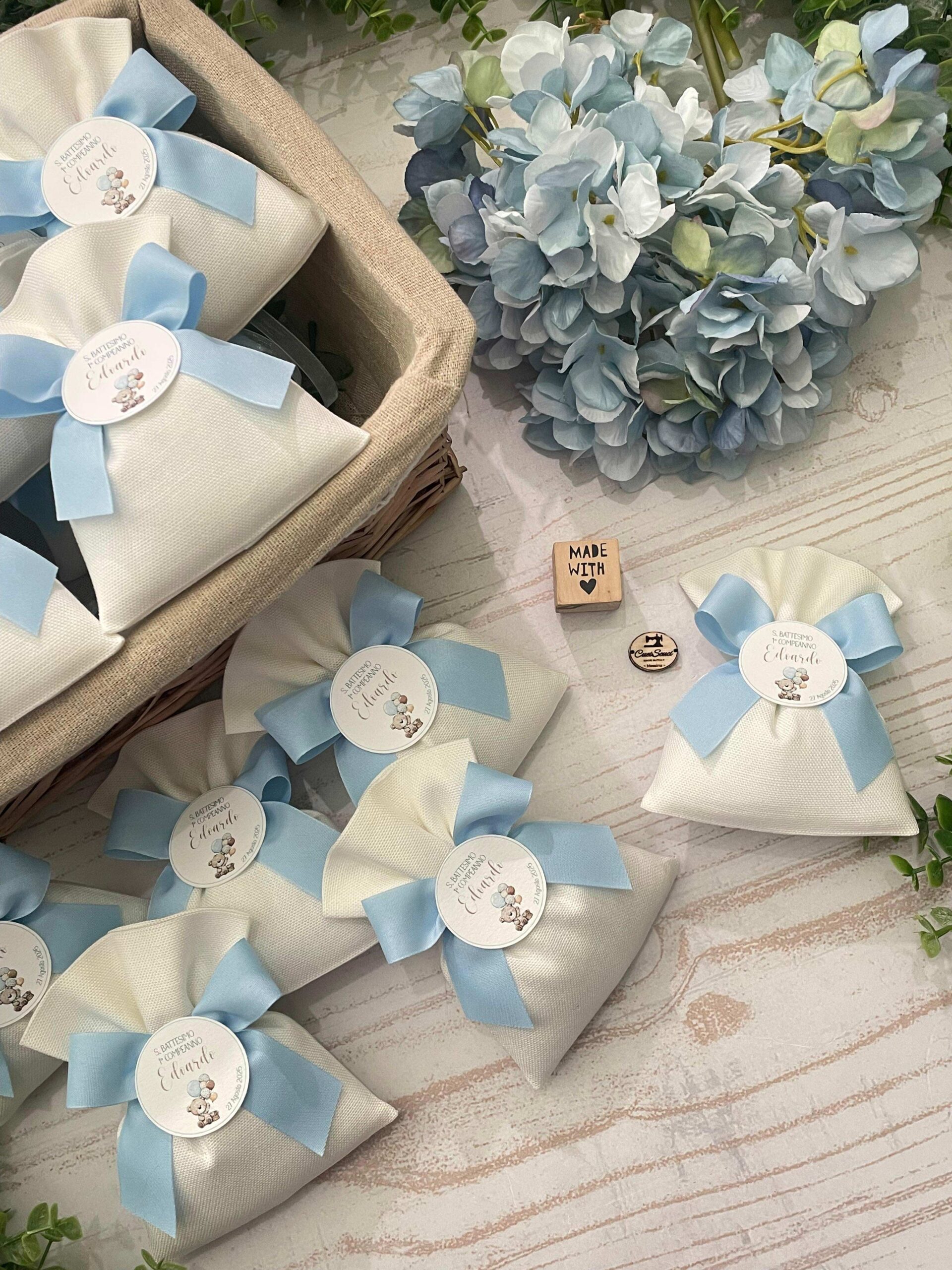 Sacchetto Sartoriale Seta con Tag Personalizzato - immagine 6