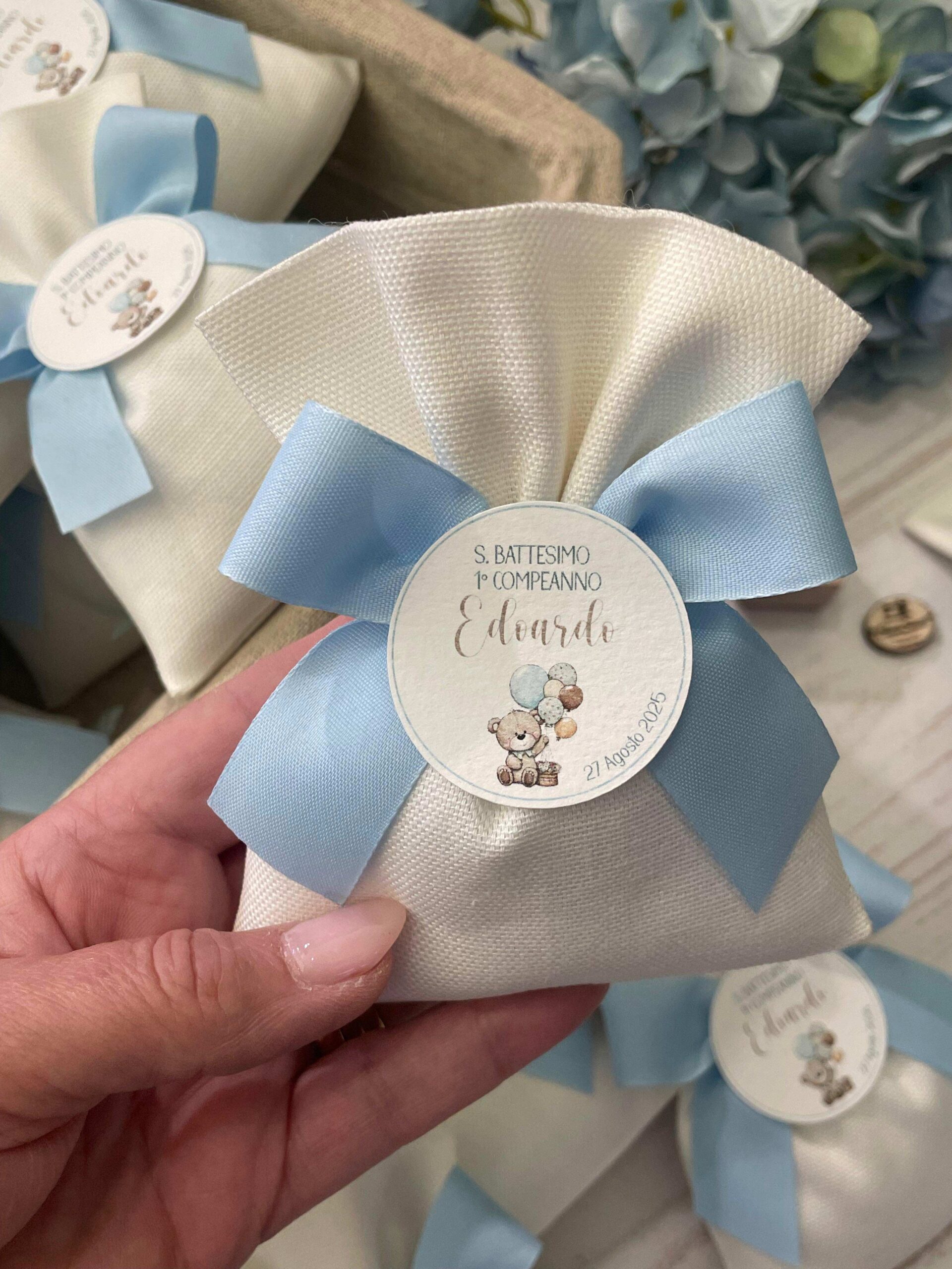 Sacchetto Sartoriale Seta con Tag Personalizzato - immagine 7