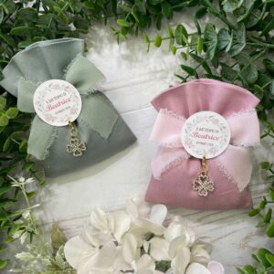 Ciondolo Quadrifoglio Dorato con Strass