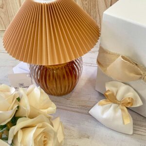 Lampada Paralume Plisse Ambra Yvonne Gontier