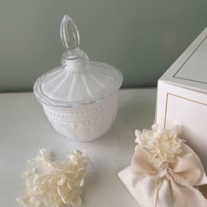 Potiche in Vetro Bianco - Cupido&Co.