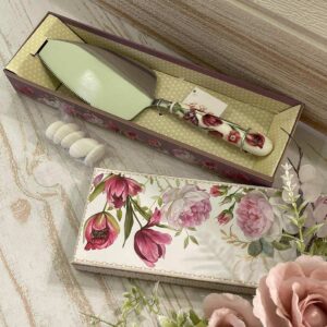 Pala Torta in Porcellana – Linea Bouquet di Charme, Le Stelle