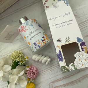 Profumatore Ambiente Fleur 165 ml in Vetro Decorato – Le Stelle