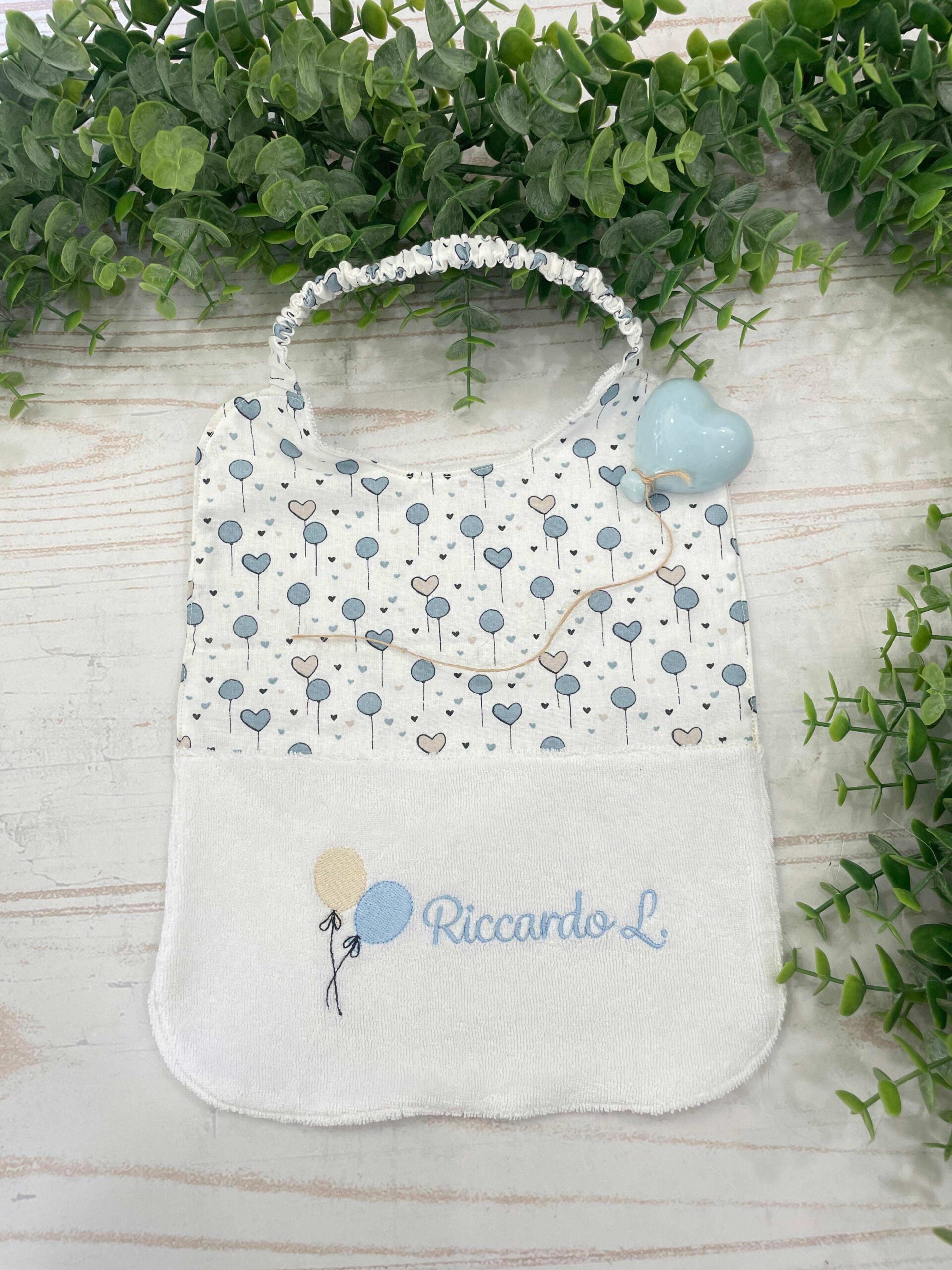 Set Asilo Ricamato – Tema Palloncini - immagine 4