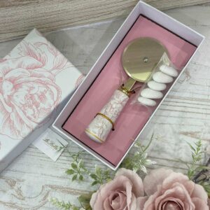 Taglia Pizza con Decoro Rosa – Le Stelle