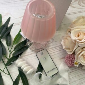 Lampada LED Rosa Cipria con Telecomando – Yvonne Gontier