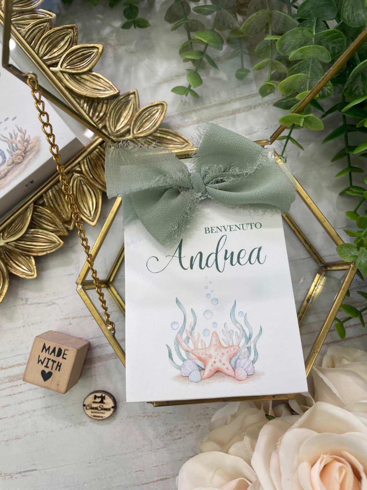 Porta Confetti Personalizzati Sea World - immagine 2