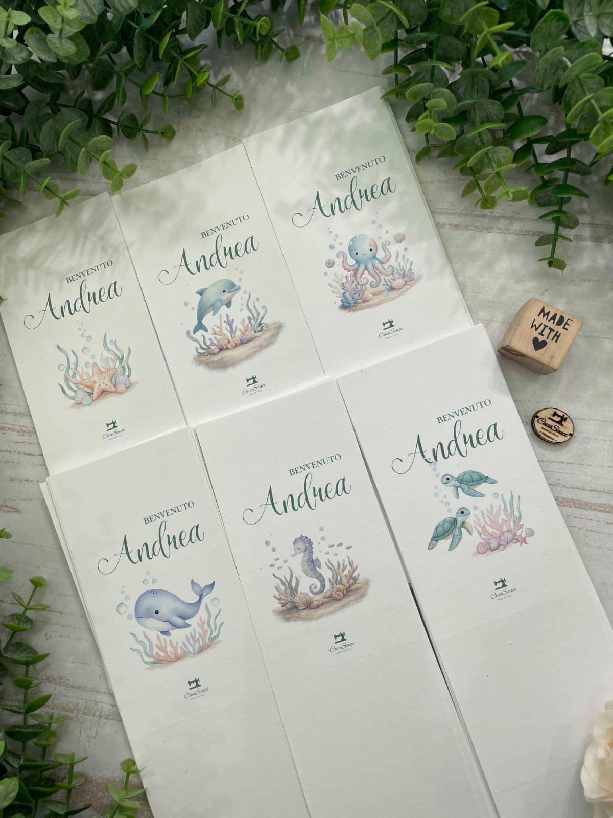 Porta Confetti Personalizzati Sea World - immagine 9