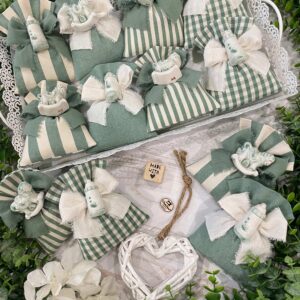 Sacchetto Sartoriale Colore a Scelta con Calamita "Nonna Rosa" Soggetti Nascita