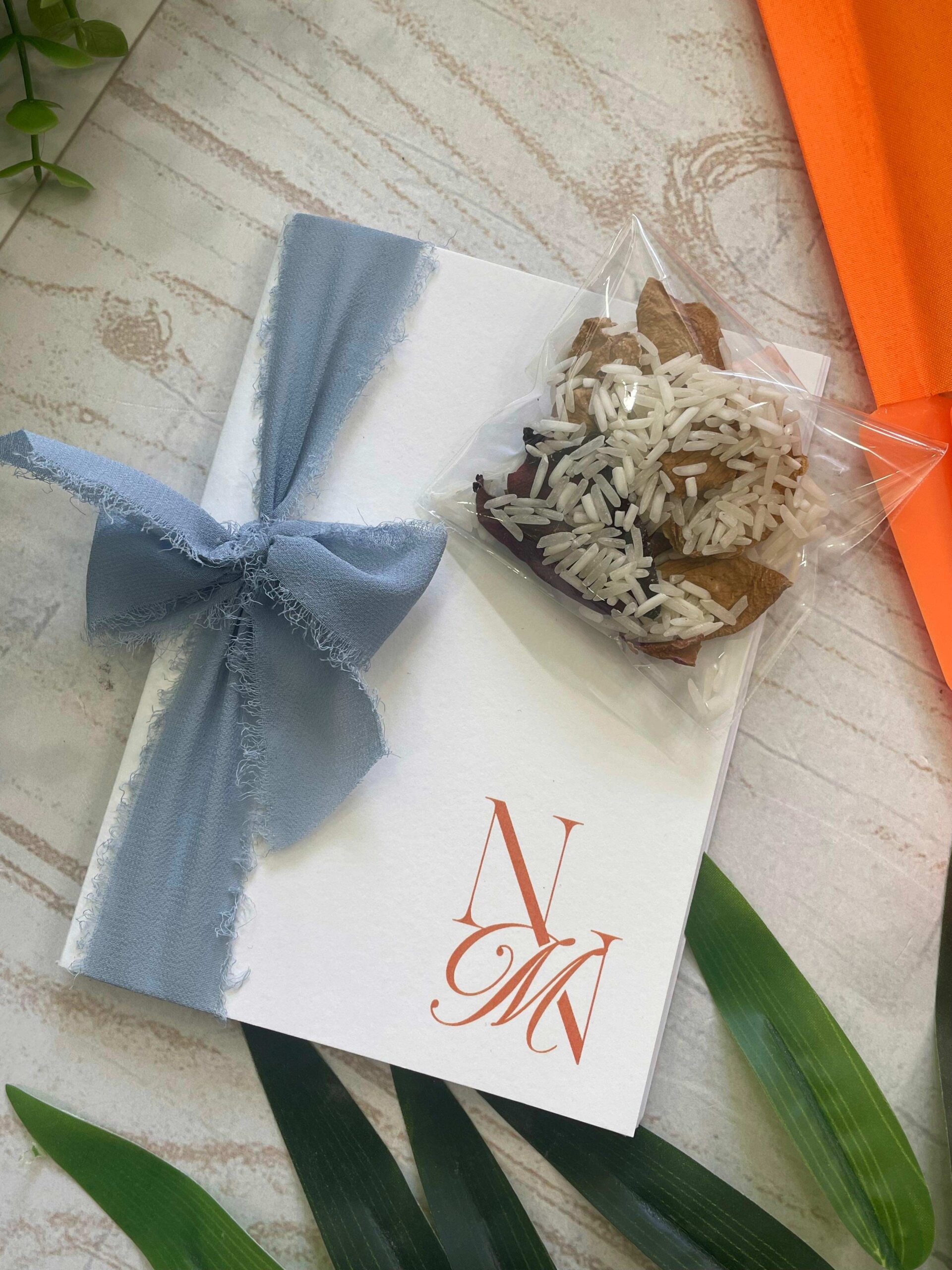 Coordinato Matrimonio con Ventaglio, Libretto Messa e Porta Riso - immagine 5