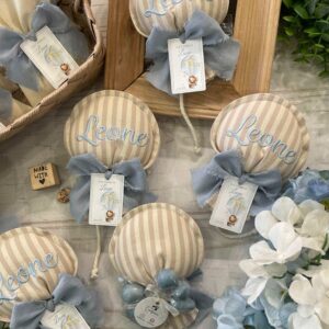 Sacchetto Sartoriale Palloncino Mandorla con Tag Personalizzato
